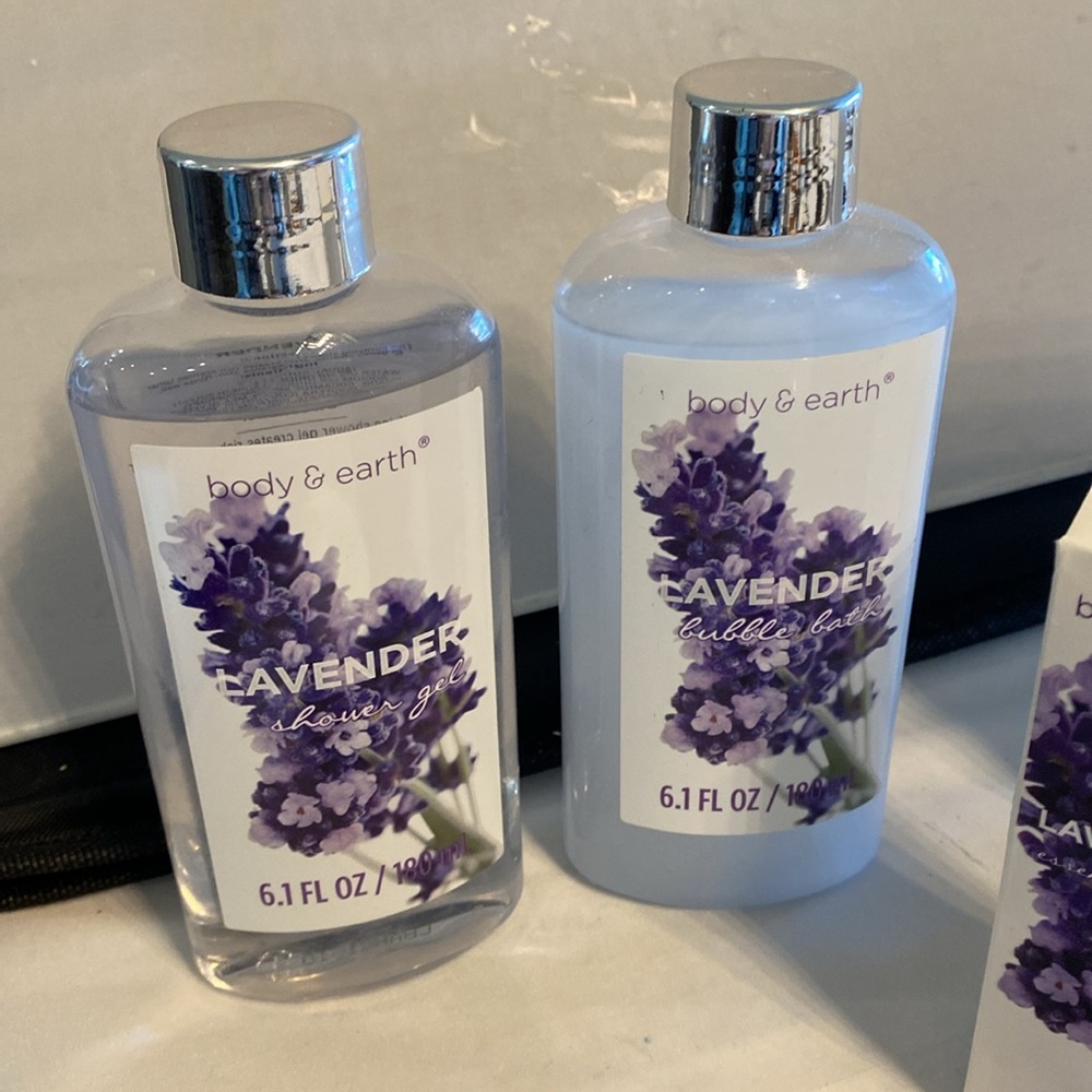 Lavender Bath Set - Picture 3 of 5